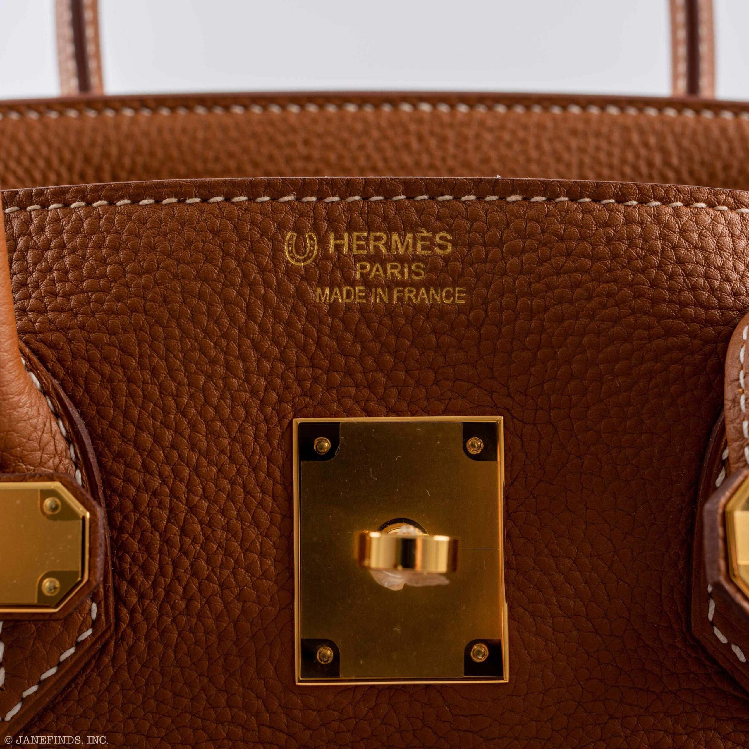 Hermès Birkin Gold Togo 35 HSS - Elegant Gold Hardware 4 Hermès Birkin Gold Togo 35 HSS - Elegant Gold Hardware - Image 4