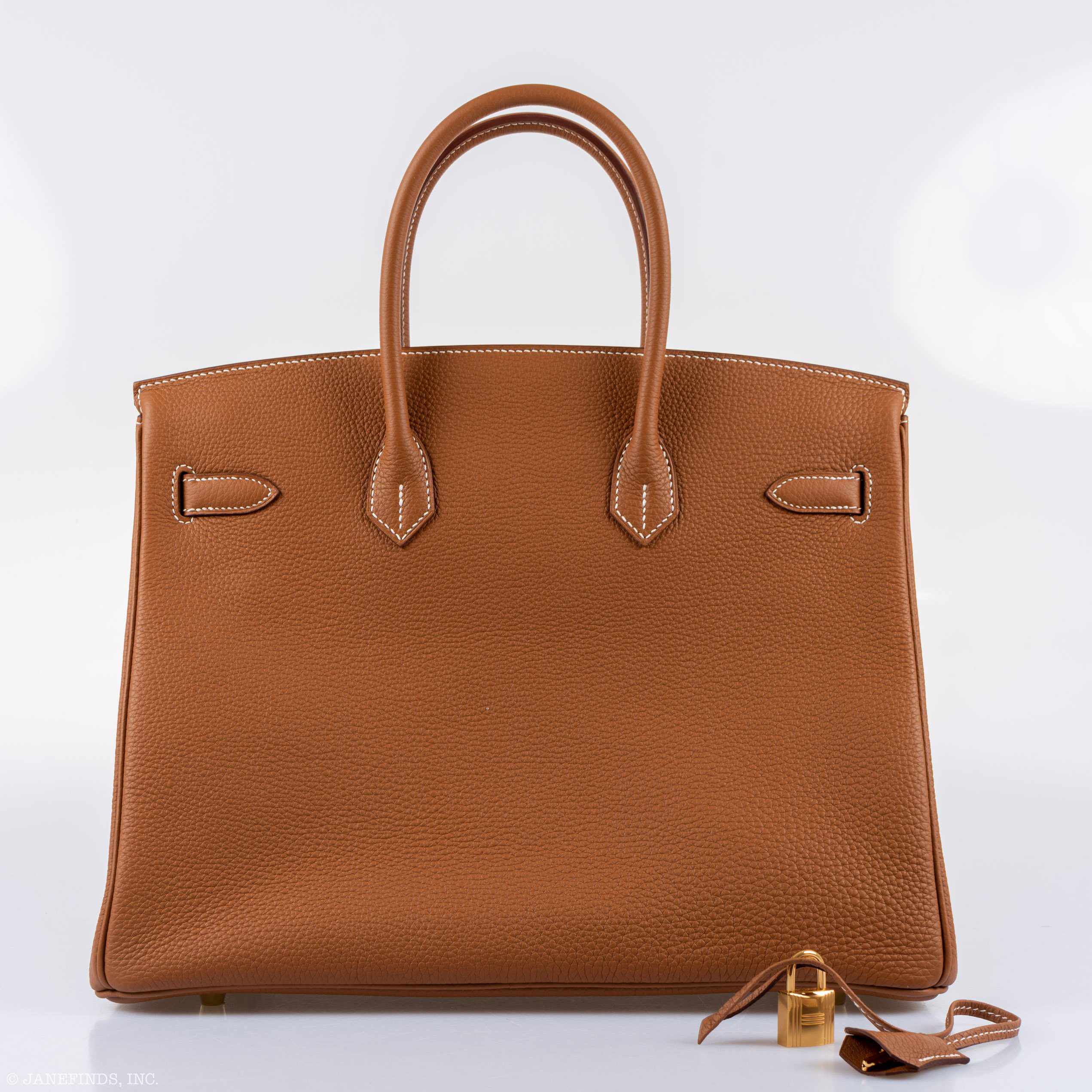 Hermès Birkin Gold Togo 35 HSS - Elegant Gold Hardware 6 Hermès Birkin Gold Togo 35 HSS - Elegant Gold Hardware - Image 6