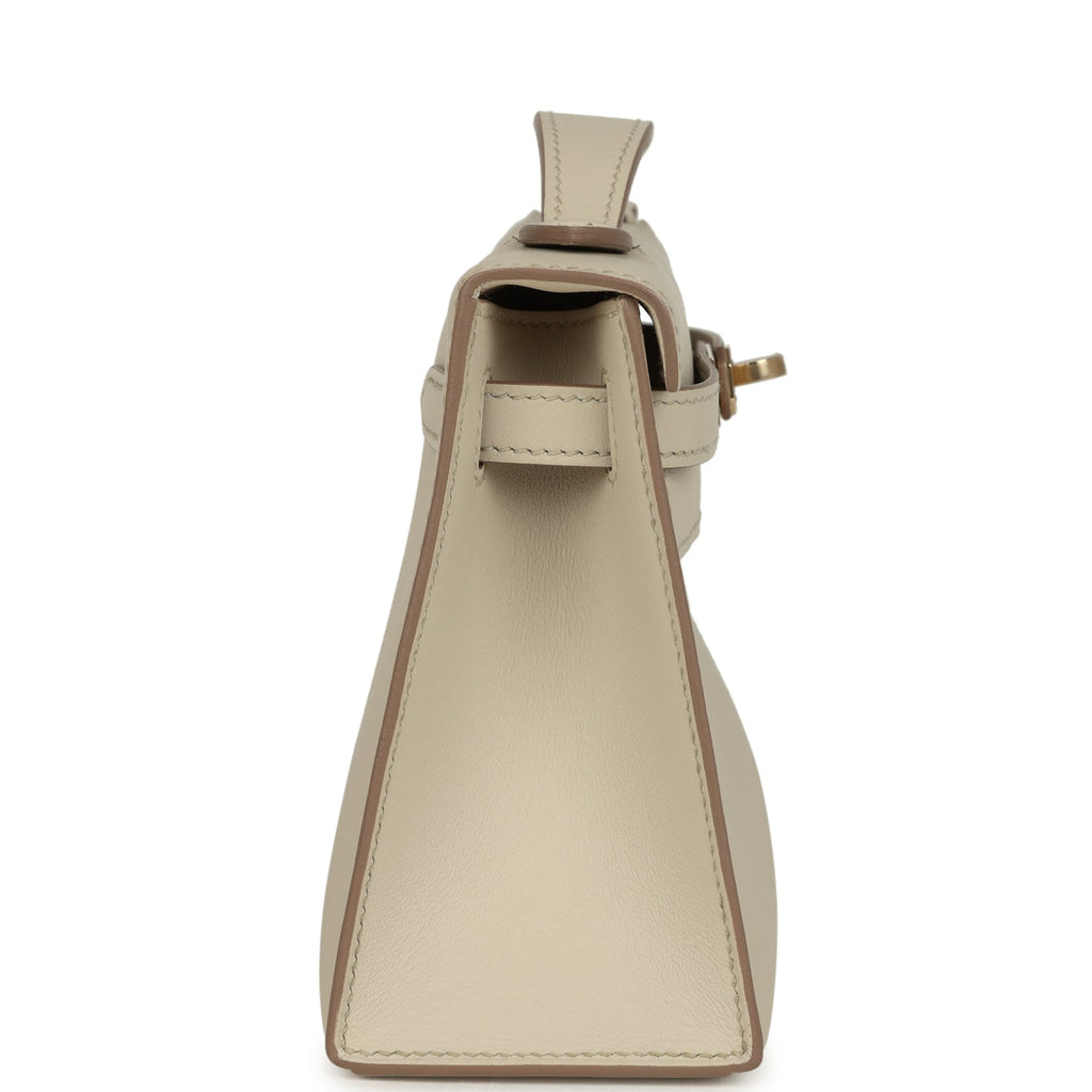 Hermès Special Order Kelly Pochette Beton Verso Swift Permabrass Hardware 6 Hermès Special Order Kelly Pochette Beton Verso Swift Permabrass Hardware - Image 6