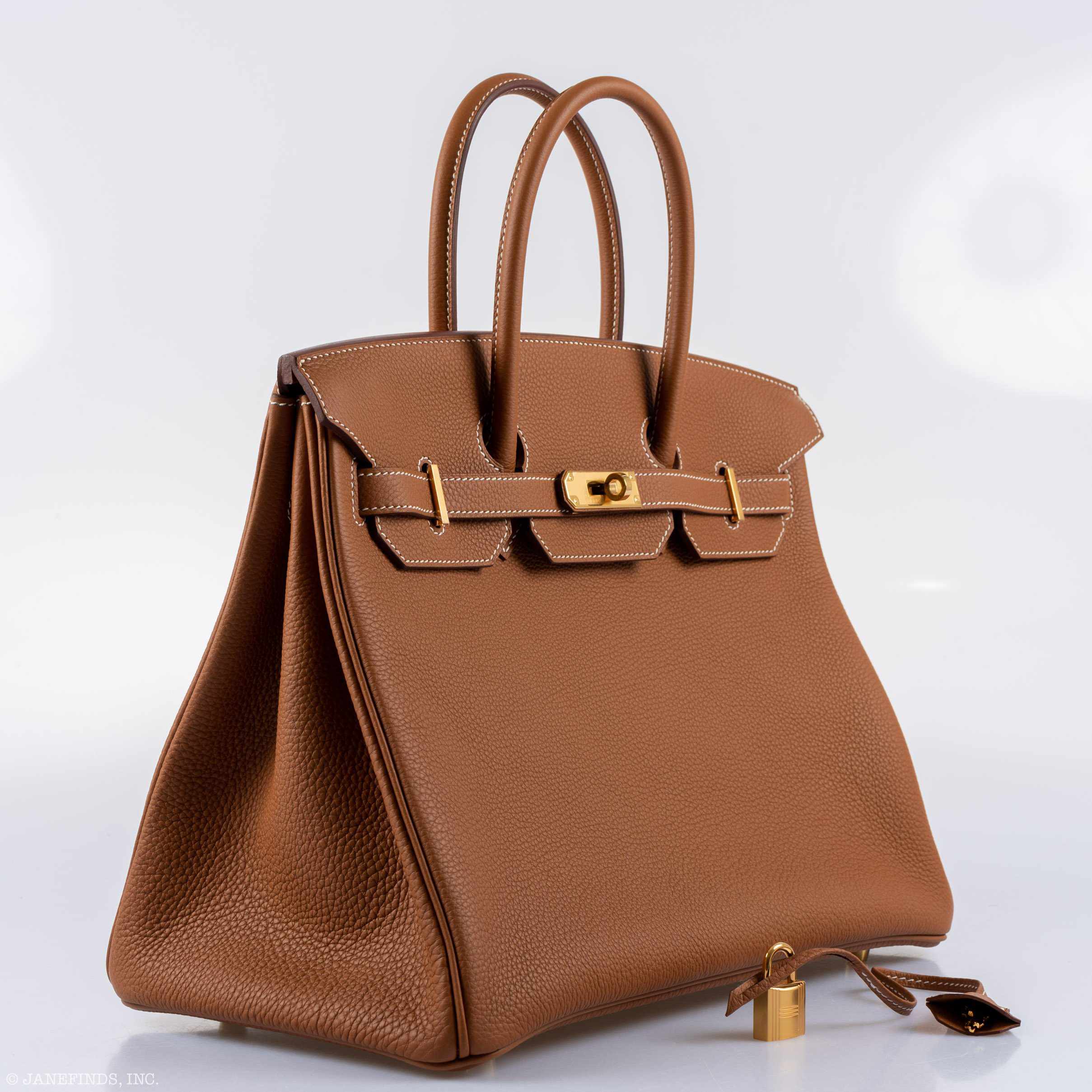 Hermès Birkin Gold Togo 35 HSS - Elegant Gold Hardware 7 Hermès Birkin Gold Togo 35 HSS - Elegant Gold Hardware - Image 7