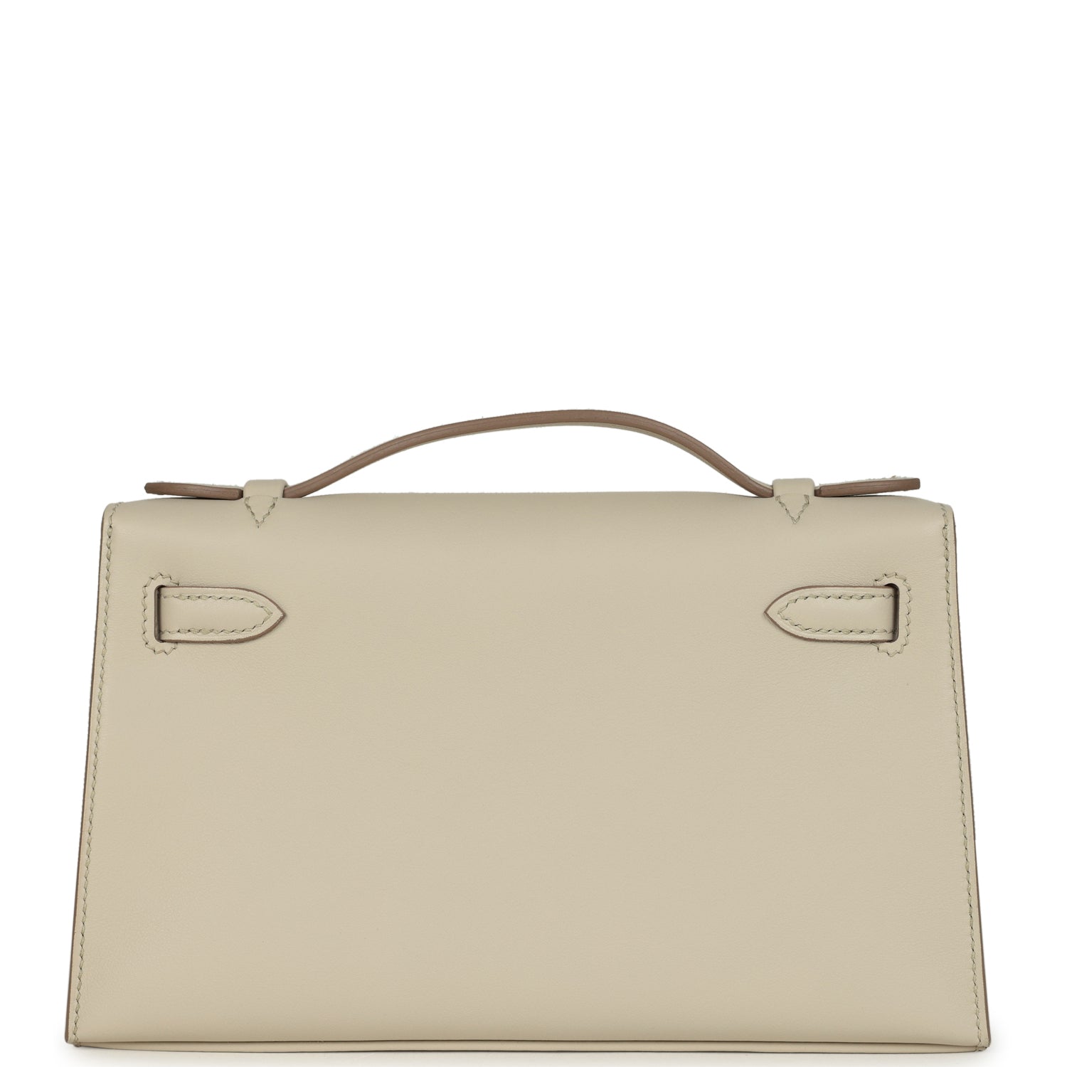 Hermès Special Order Kelly Pochette Beton Verso Swift Permabrass Hardware 7 Hermès Special Order Kelly Pochette Beton Verso Swift Permabrass Hardware - Image 7