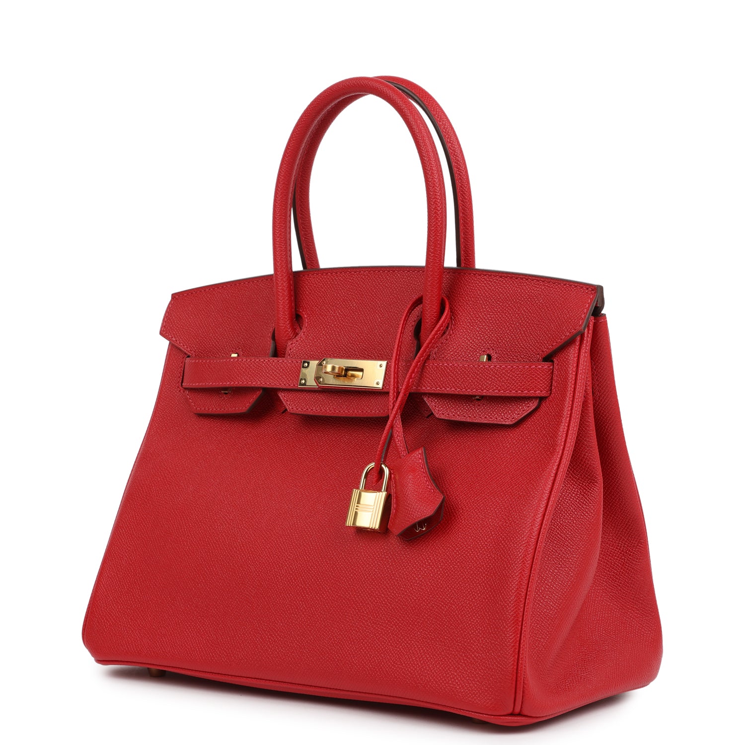 Hermès HSS Birkin 30 Rouge Casaque Bag - Exquisite Epsom Leather & Gold Hardware 8 Hermès HSS Birkin 30 Rouge Casaque Bag - Exquisite Epsom Leather & Gold Hardware - Image 8