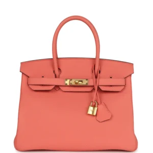 Hermès HSS Birkin 30 Rose Candy Togo - Gold Hardware, Limited Edition