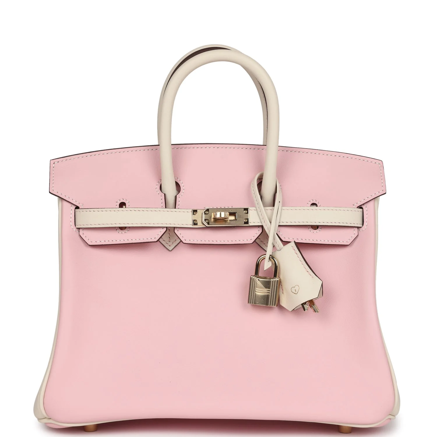 Hermès Special Order Birkin 25 in Rose Sakura - Nata Swift, Permabrass Hardware 6 Hermès Special Order Birkin 25 in Rose Sakura - Nata Swift, Permabrass Hardware - Image 6