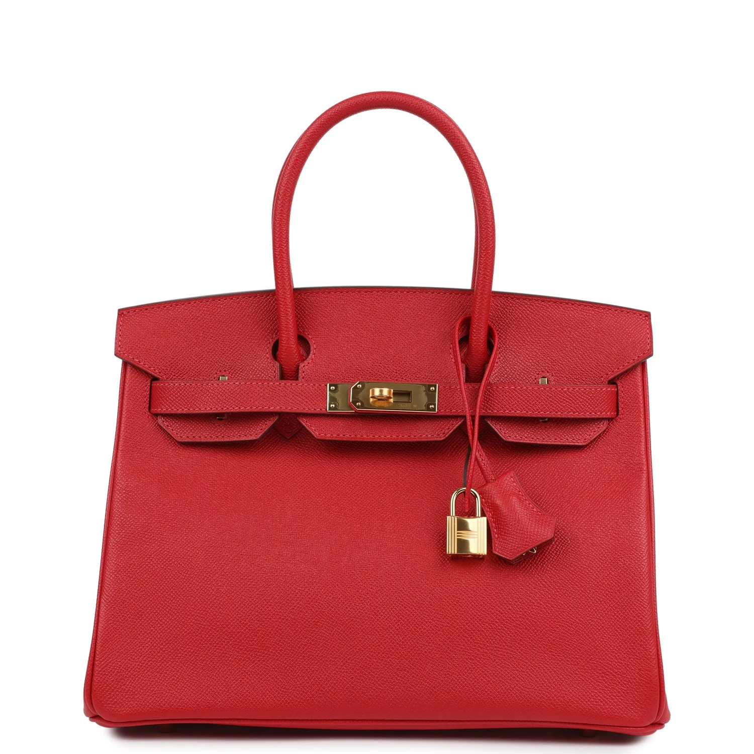 Hermès HSS Birkin 30 Rouge Casaque Bag - Exquisite Epsom Leather & Gold Hardware 1 Hermès HSS Birkin 30 Rouge Casaque Bag - Exquisite Epsom Leather & Gold Hardware