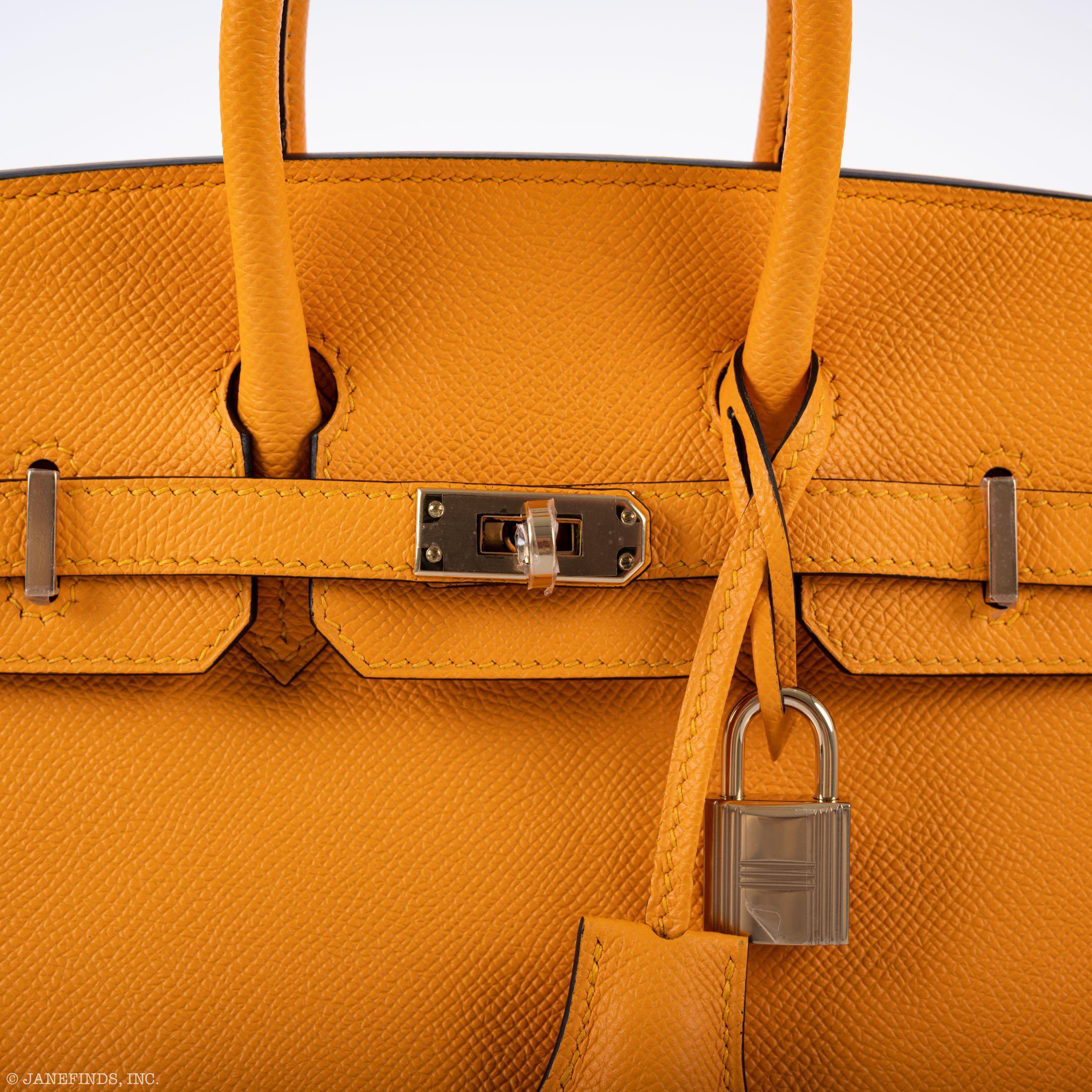 Hermès Birkin 25 HSS Jaune d'Or Gold Hardware - Luxury Epsom Leather 9 Hermès Birkin 25 HSS Jaune d'Or Gold Hardware - Luxury Epsom Leather - Image 9
