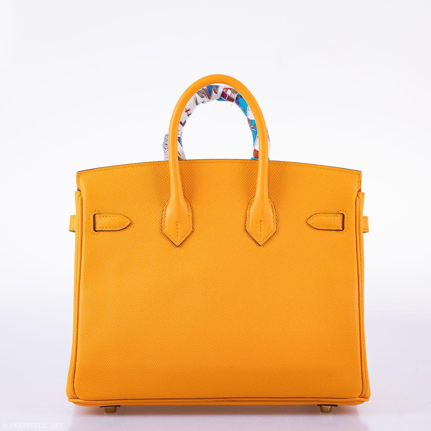 Hermès Birkin 25 HSS Jaune d'Or Gold Hardware - Luxury Epsom Leather 7 Hermès Birkin 25 HSS Jaune d'Or Gold Hardware - Luxury Epsom Leather - Image 7