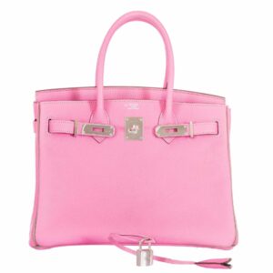 Hermes-Birkin-30-HSS-Bubblegum-Pink-And-Gris-Tourterelle-Chevre-Palladium-Hardware