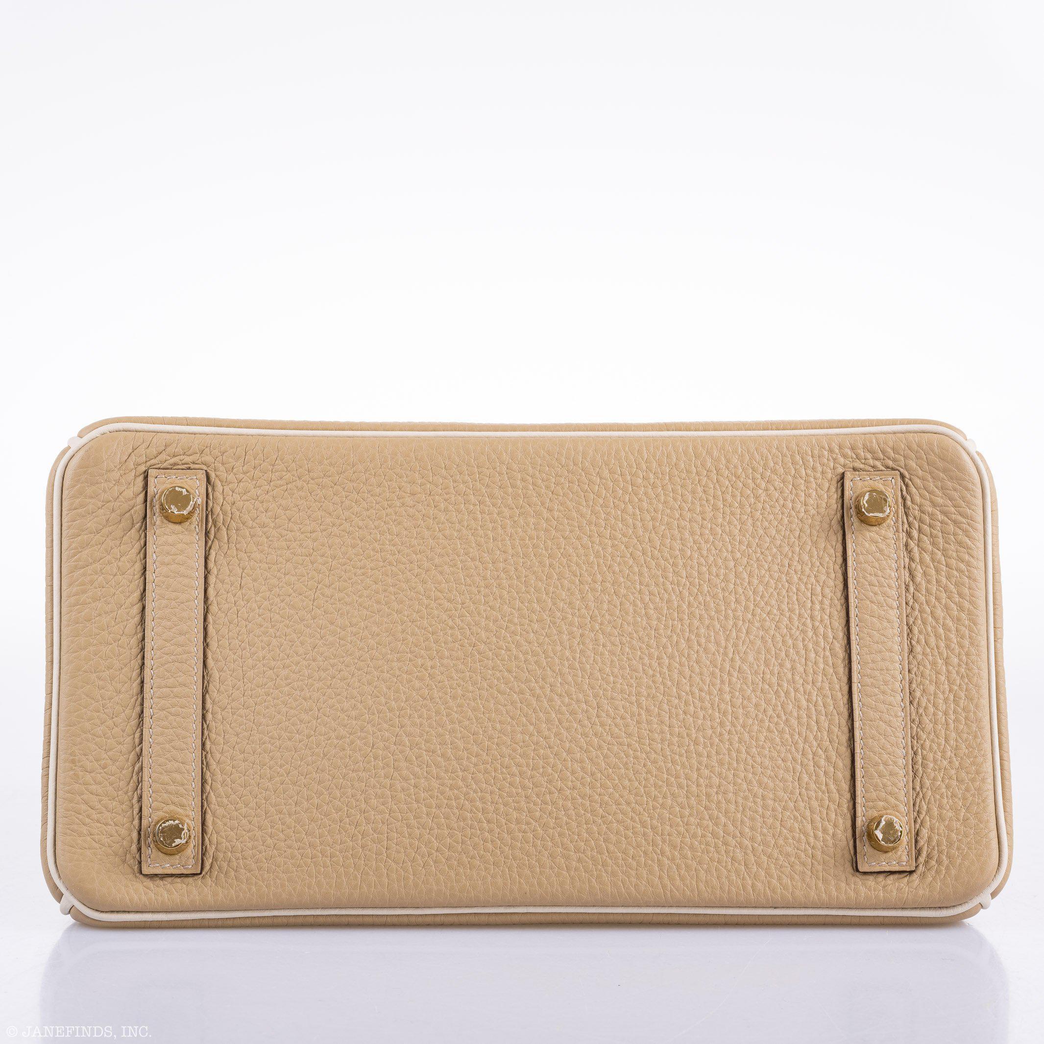 Hermès Birkin 30 HSS Trench & Craie Piping Togo Bag 3 Hermès Birkin 30 HSS Trench & Craie Piping Togo Bag - Image 3