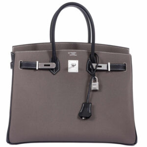 Hermes-Birkin-35-HSS-Bi-Color-Etain-Black-Epsom-Brushed-Palladium-Hardware
