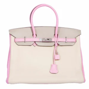 Hermes-Birkin-35-HSS-Tri-Color-Gris-T-Bubblegum-Trench-Togo-Palladium-Hardware