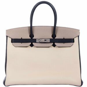 Hermes-Birkin-35-HSS-Tri-Color-Parchment-Etoupe-Black-Togo-Palladium-Hardware-2007