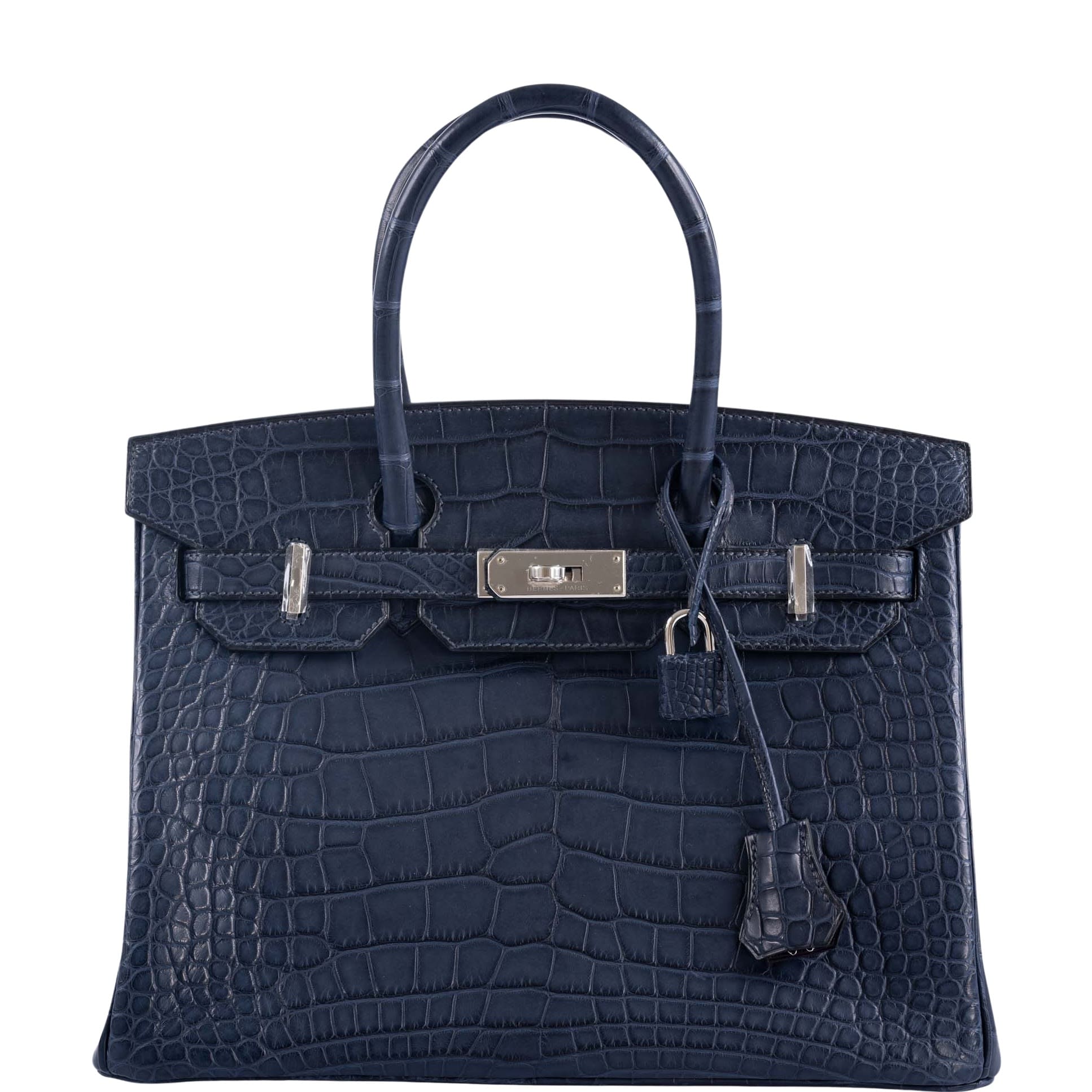 Hermès HSS Birkin 30 Blue Marine Alligator - Exquisite Design & Quality 2 Hermès HSS Birkin 30 Blue Marine Alligator - Exquisite Design & Quality - Image 2