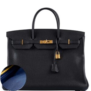 Hermes-HSS-Birkin-40-Black-Togo-with-Blue-Royal-Interior-Gold-Hardware