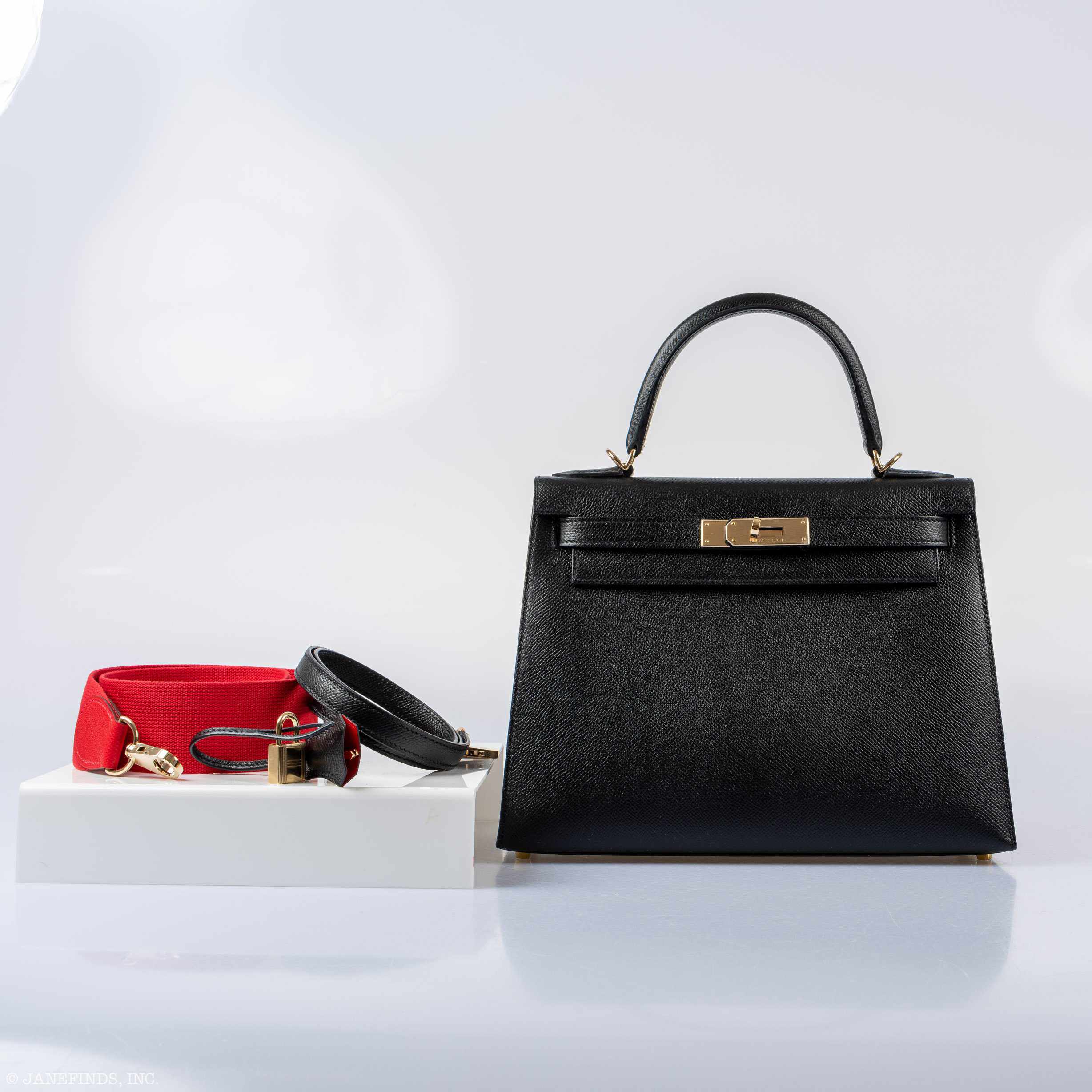 Hermès Kelly 28 Sellier HSS Black Epsom - Rose Gold Hardware 2 Hermès Kelly 28 Sellier HSS Black Epsom - Rose Gold Hardware - Image 2