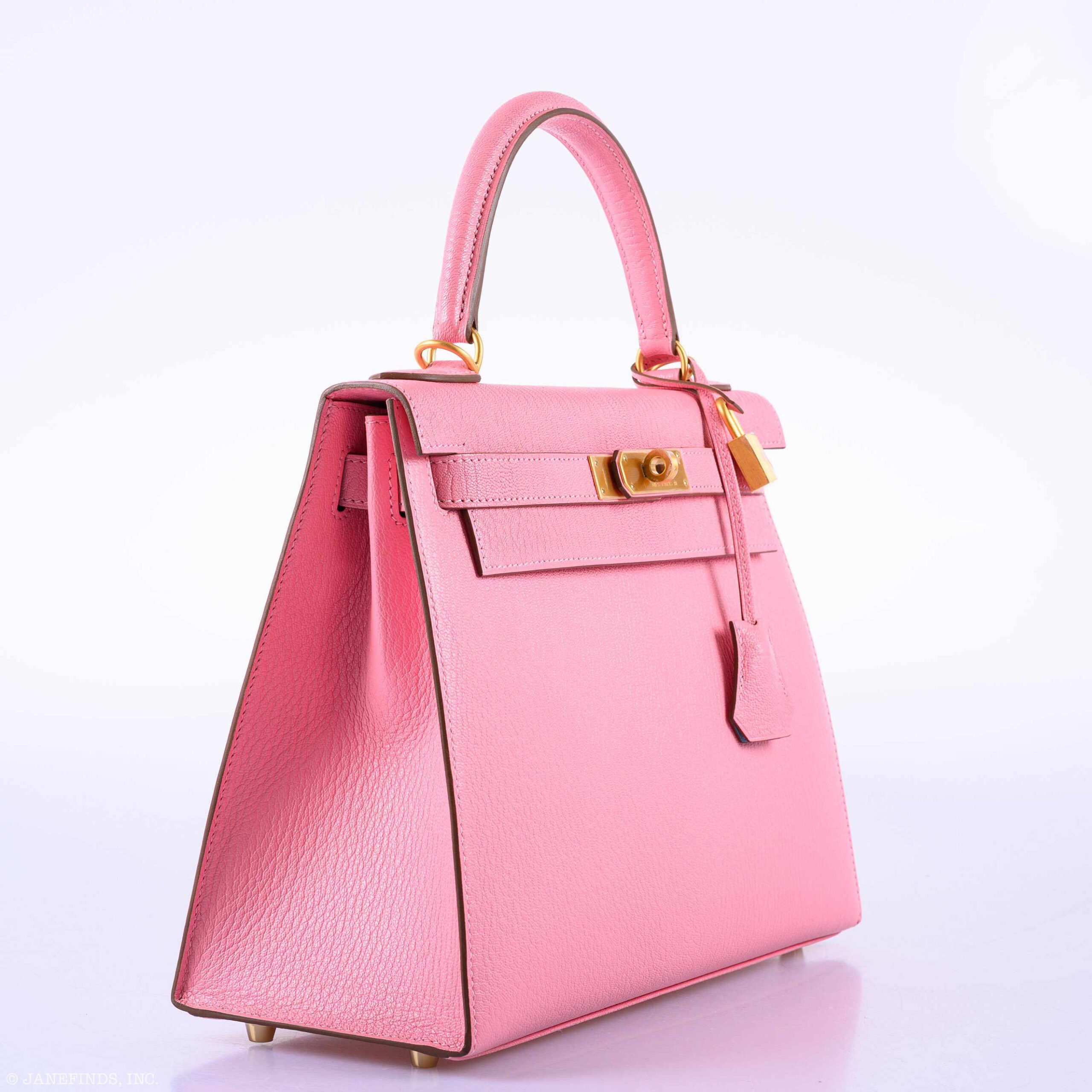 Hermès Kelly 28 Sellier HSS Rose & Blue Chevre Bag 6 Hermès Kelly 28 Sellier HSS Rose & Blue Chevre Bag - Image 6