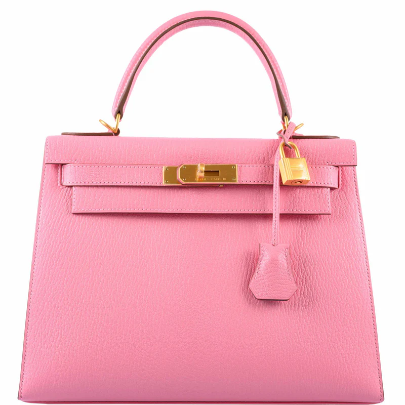 Hermès Kelly 28 Sellier HSS Rose & Blue Chevre Bag 1 Hermes-Kelly-28-Sellier-HSS-Rose-Confetti-Blue-Paradis-Chevre-Brushed-Gold-Hardware-2017-A
