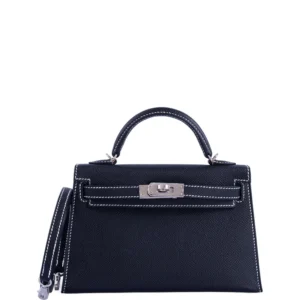 Hermes-Kelly-HSS-Mini-20-Sellier-Black-Epsom-Gris-Perle-Interior-and-Stitching-Palladium-Hardware