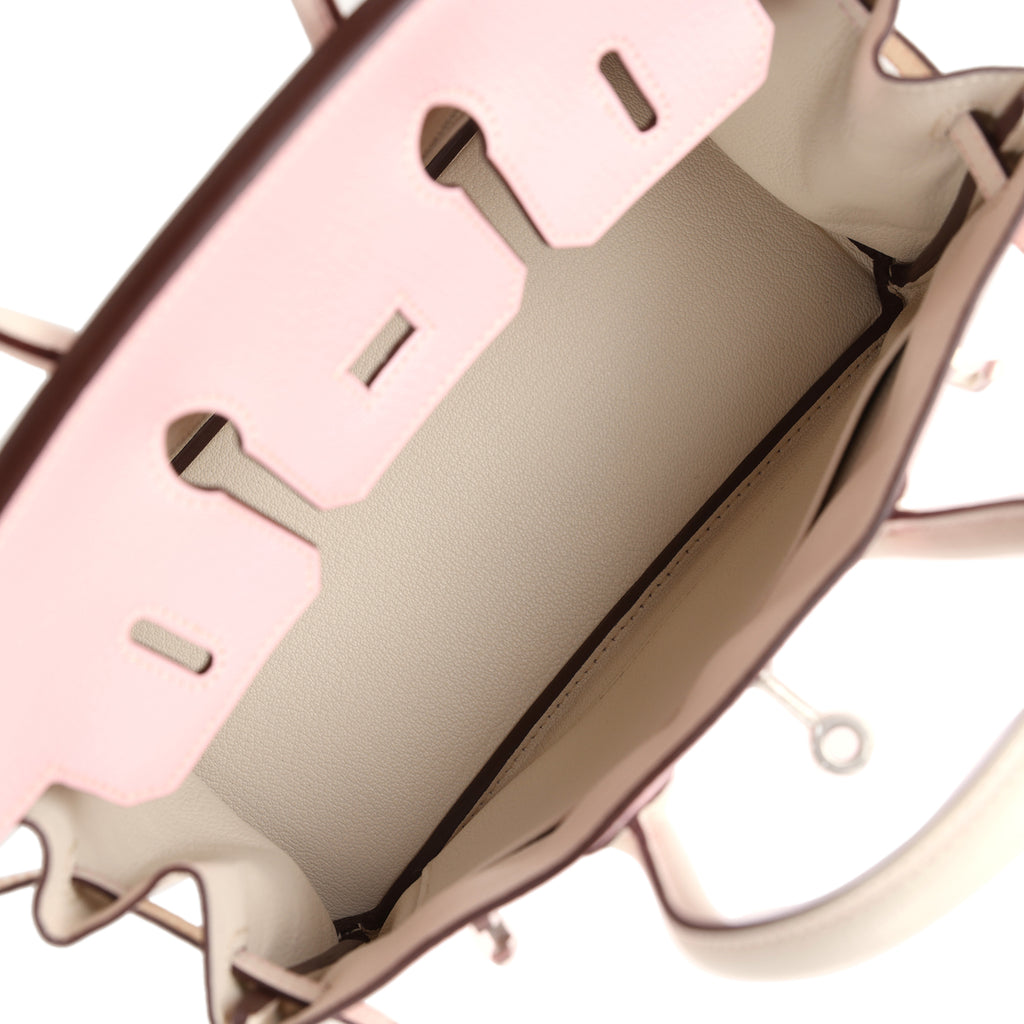 Hermès Special Order Birkin 25 Rose Sakura & Nata Chevre Mysore, Gold Hardware 8 Hermès Special Order Birkin 25 Rose Sakura & Nata Chevre Mysore, Gold Hardware - Image 8
